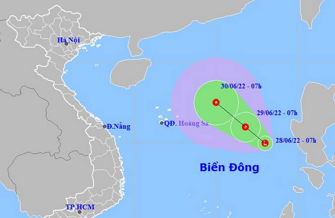 Áp thấp nhiệt đới gây thiệt hại cho con người 