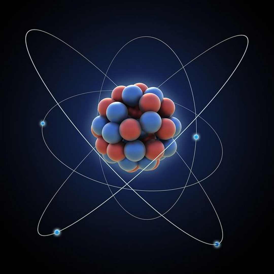 Hạt nhân nguyên tử được thiết lập nên từ các proton và neutron