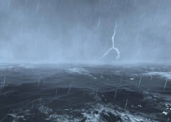 Mang theo mưa to, gió lớn vào đất liền 