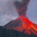 Đây là hiện tượng các magma nằm sâu trong lòng đất tuôn trào